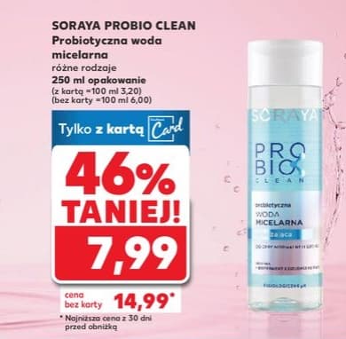 probiotyczna woda micelarna różne rodzaje