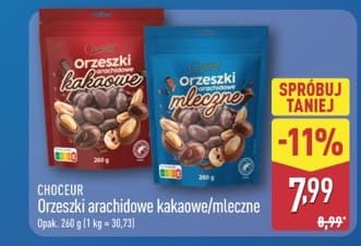 orzeszki arachidowe kakaowe