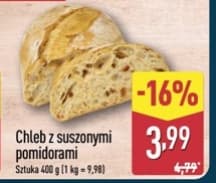chleb z suszonymi pomidorami