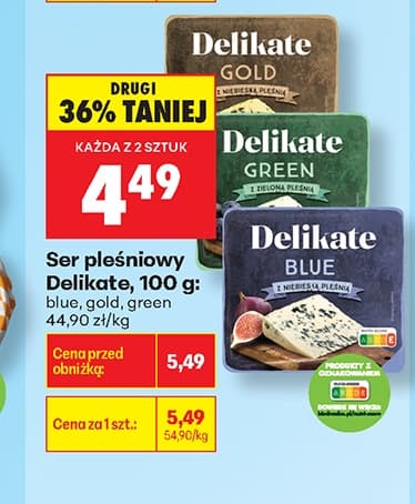 ser pleśniowy blue/gold/green