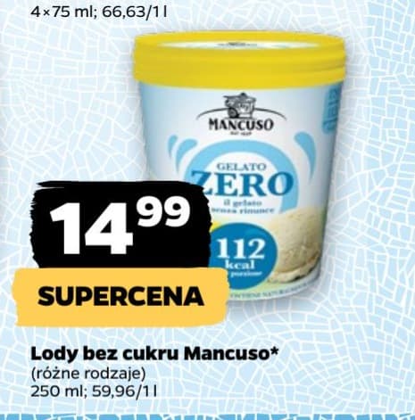lody bez cukru