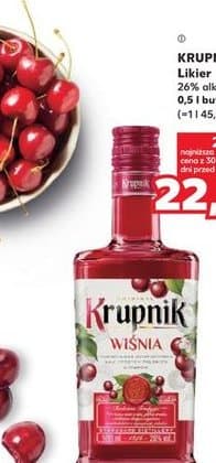Krupnik likier wiśniowy 0.5l
