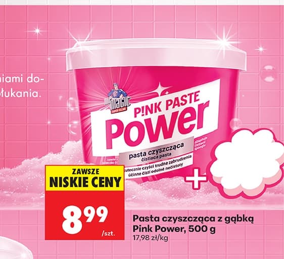pasta czyszcząca z gąbką