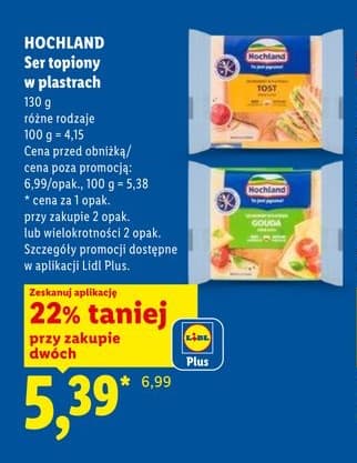 ser topiony w plastrach różne rodzaje
