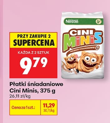 płatki śniadaniowe strawberry minis i choco chips