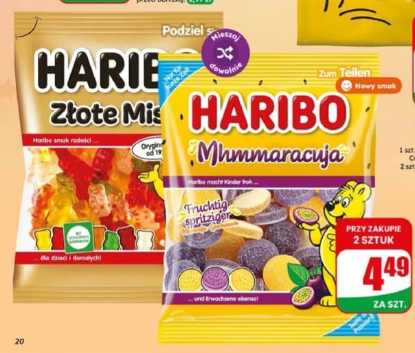 żelki różne rodzaje