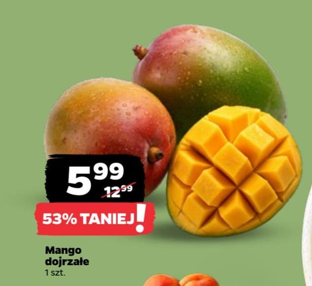 mango dojrzałe