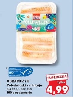 polędwiczki z mintaja dla dzieci, bez ości