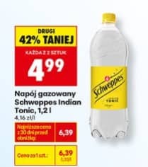 Schweppes napój gazowany indian tonic 1.2l