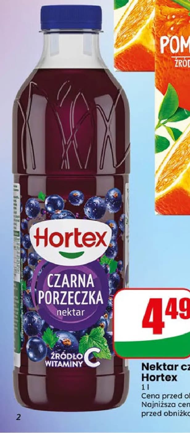 nektar czarna porzeczka