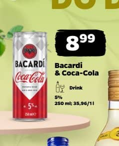 Bacardi napój alkoholowy z cola 250ml