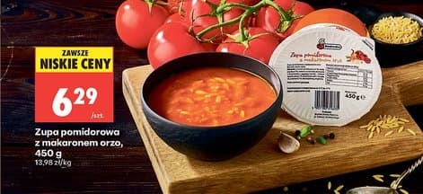 zupa pomidorowa z makaronem orzo