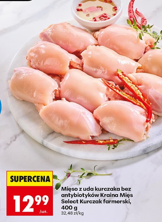 mięso z uda kurczaka bez antybiotyków