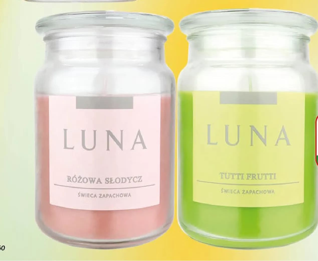 świeca zapachowa w szkle Luna