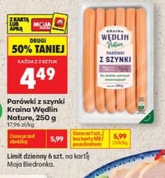 parówki z szynki