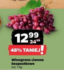 winogrono ciemne bezpestkowe