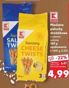 maślane paluchy drożdżowe z serem, solone