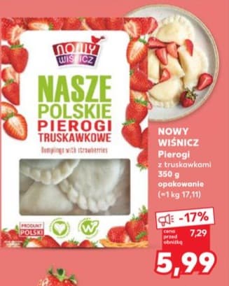 pierogi z truskawkami