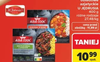 U Jędrusia danie obiadowe azjatyckie 400g