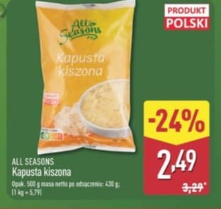 kapusta kiszona