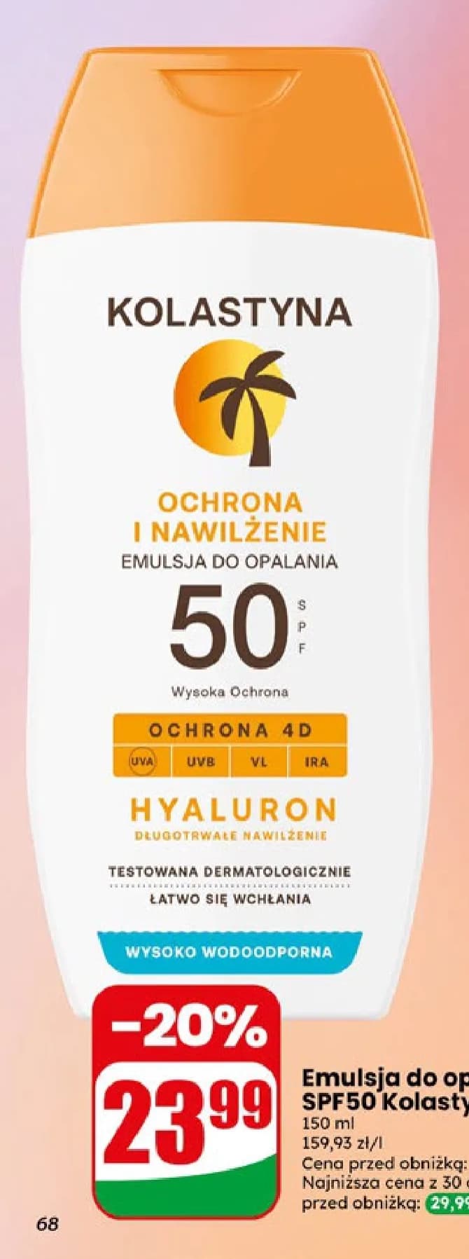 emulsja do opalania SPF50