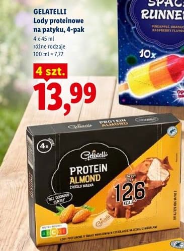 lody proteinowe na patyku
