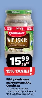filety śledziowe marynowane XXL