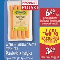 parówki z indyka