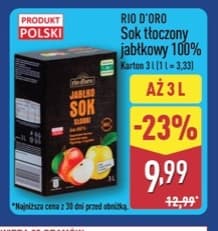 sok tłoczony jabłkowy 100%