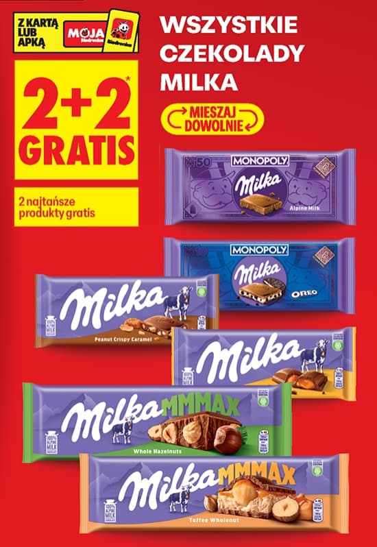 wszystkie czekolady