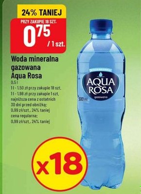 woda mineralna gazowana