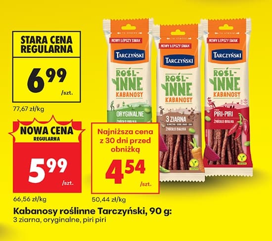 kabanosy roślinne