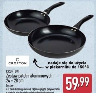 zestaw patelni aluminiowych