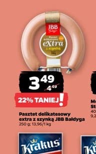 pasztet delikatesowy z szynką