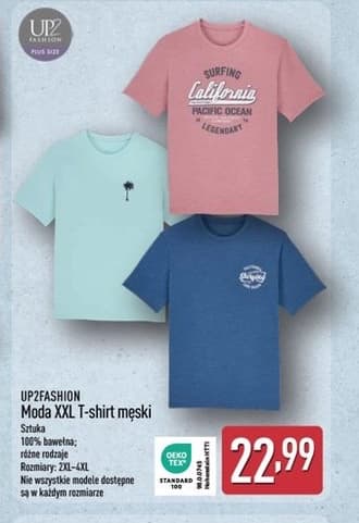 T-shirt męski Moda XXL