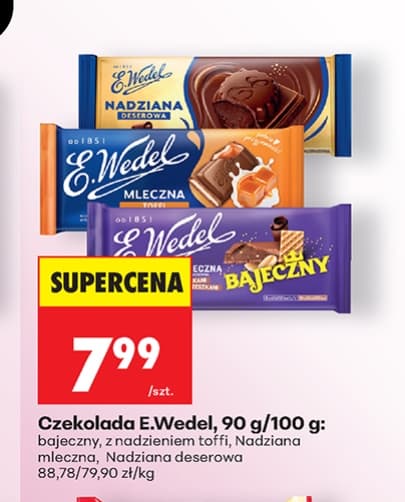 czekolada nadziana