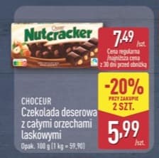 czekolada mleczna z całymi orzechami laskowymi
