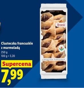 ciasteczka francuskie z marmoladą