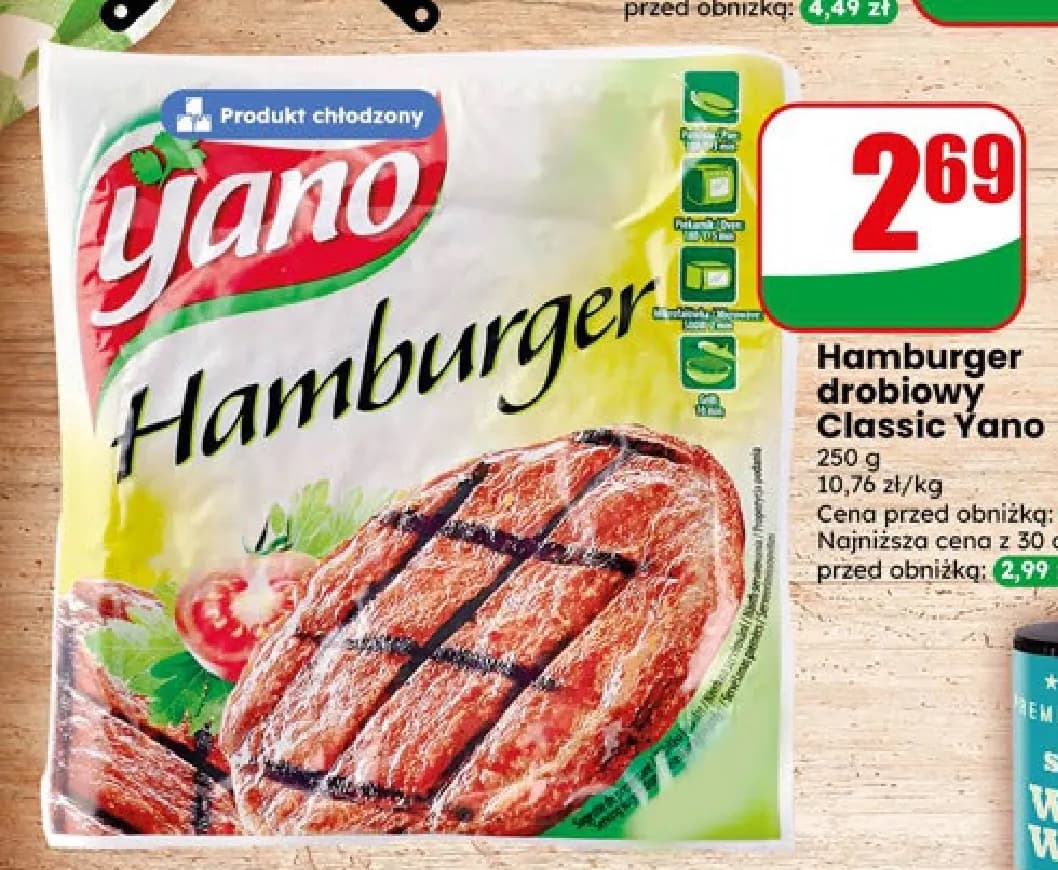 hamburger drobiowy Classic