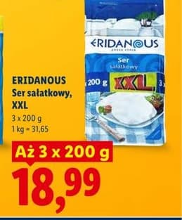 ser sałatkowy, XXL
