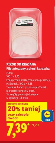 filet pieczony z piersi kurczaka