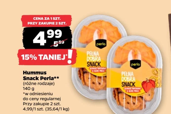 hummus snack różne rodzaje