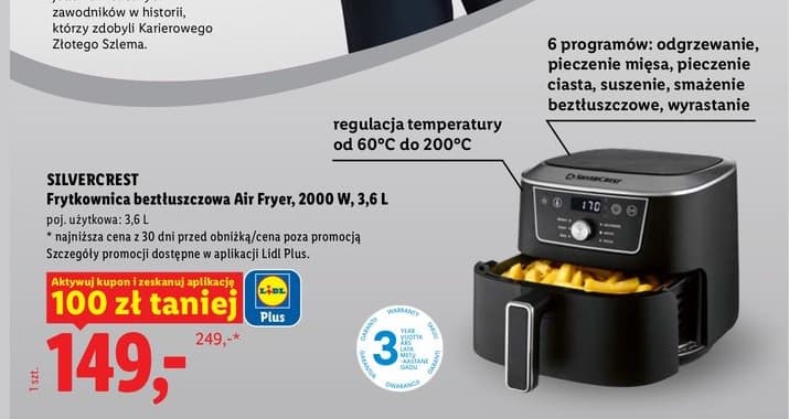 frytkownica beztłuszczowa