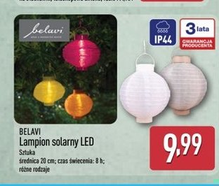 lampion solarny LED