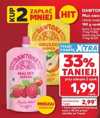 mus owocowy różne rodzaje
