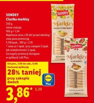 ciastka markizy