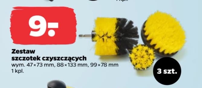 zestaw szczotek czyszczących