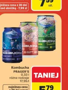 Prager's kombucha 0.33l