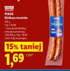 kiełbasa toruńska