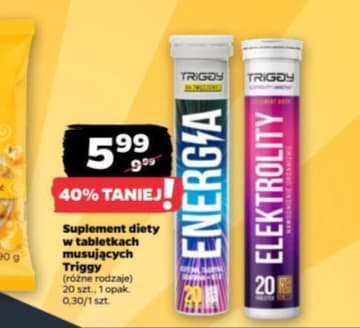 suplement diety w tabletkach musujących